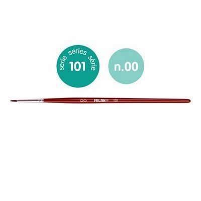 Pincel Milan Madera redondo Nº00 101 80299B