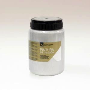 Pintura Pajarita metalizada Plata C/6 123722