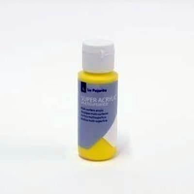 Pajarita Acrilica Nº04 Amarillo.Oro FCO 177776