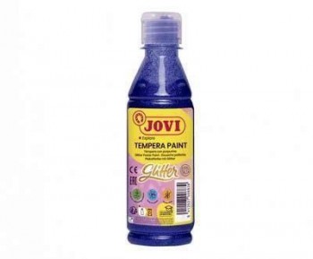 Tempera Liquida  Jovi 250M. Azul Glitter 517