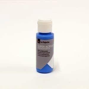 Pajarita Acrilica Nº64 Azul cyan FCO. 198376