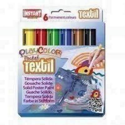 Tempera Instant Solida 10501 C/6 5G.Textil STD.