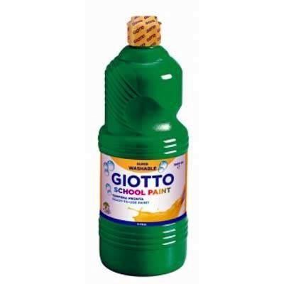 Tempera Giotto 1000ML. Verde Oscuro 535512 LAVABLE