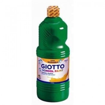 Tempera Giotto 1000ML. Verde Oscuro 535512 LAVABLE