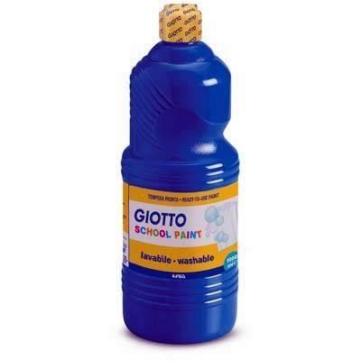 Tempera Giotto 1000ML. Ultramar 535517 LAVABLE