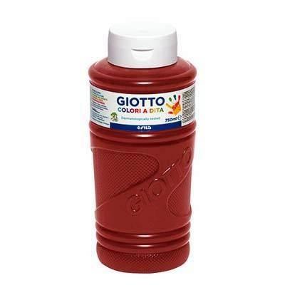 Pintura dedos Giotto 750ML. Marron 536028