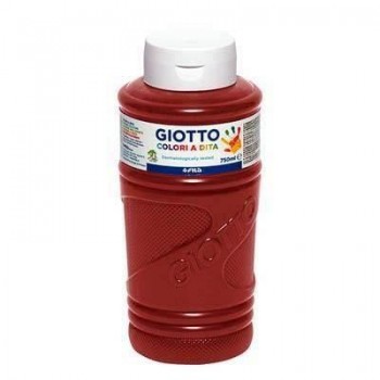 Pintura dedos Giotto 750ML. Marron 536028
