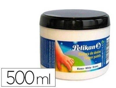 Pintura dedos Pelikan 500 ml blanco 63404