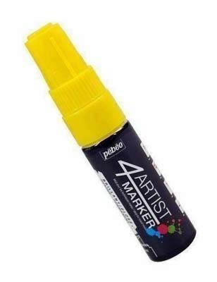 Rotulador Pebeo 4artist 8mm. amarillo 580202