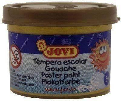 Tempera Jovi caja 5 frascos de 40cc oro 50338