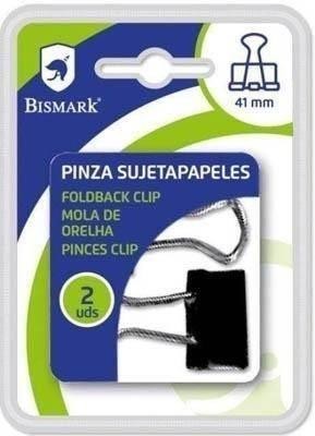 Pinza abatible 41mm Bismark blister 2 unidades 328539