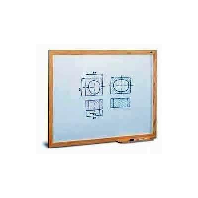 Pizarra blanca marco madera 70x95 400-4IND