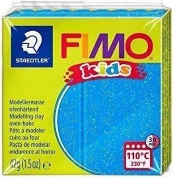 Pasta Fimo 8030-312 Kids Azul Brillo