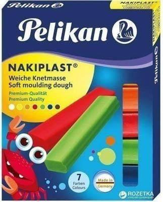 PLASTILINA PELIKAN 622712 125GR. C/7 STDS.