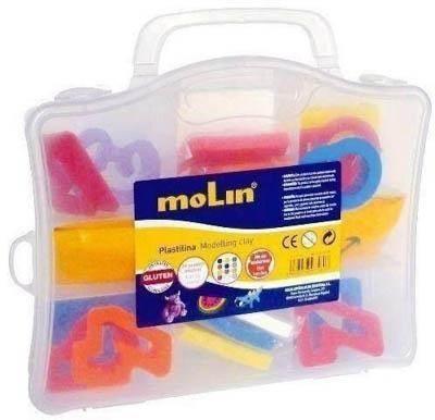 Maletin pequeño de plastilina con accesorios PTL977-P Molin