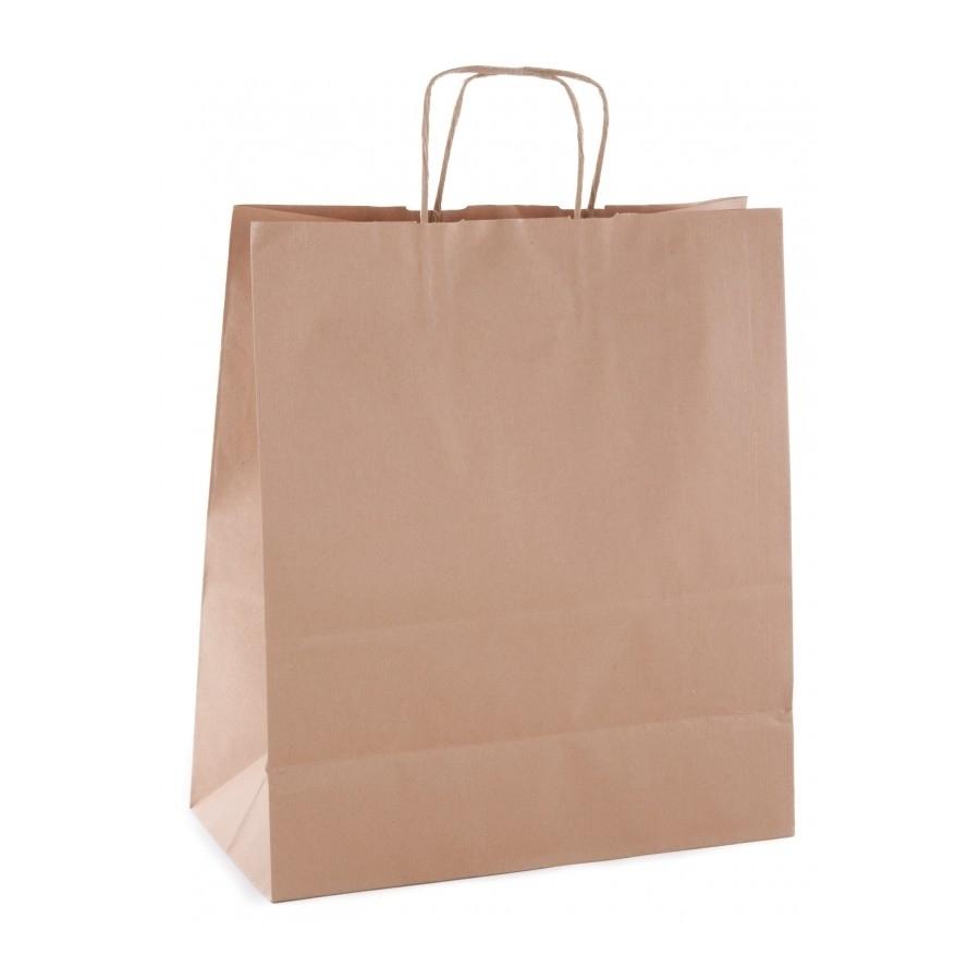 Bolsa kraft marron 100 gramos Apli paquete 50 unidades 25*11*31