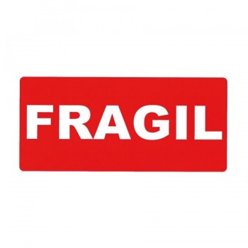 Etiquetas rollo Apli 00296 fragil 50x100mm 200 unidades