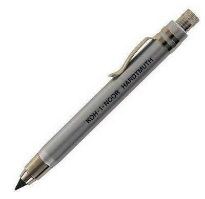 Portaminas Mina 5359 5.6MM.Plata Noor 00053591 con clip