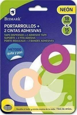 Portarrollos 15x18mm neon Bismark 329196