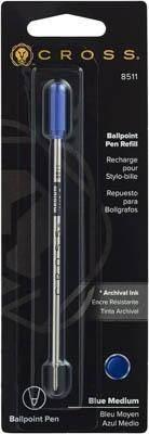 Recambio Boligrafo Cross Azul Medio 8511