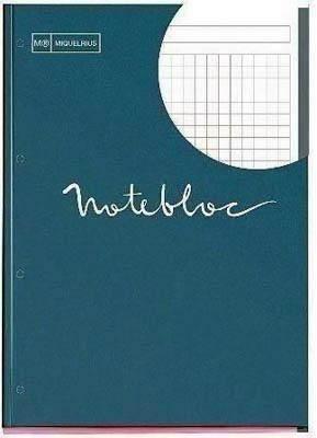 Recambio Miquel Rius A4 80 hojas 90 gramos cla Emotions azul cielo 7128