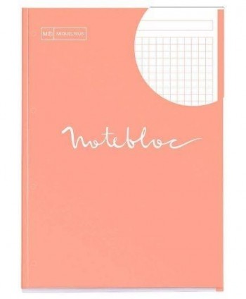 Recambio Miquel Rius A4 80 hojas 90 gramos cla Emotions melocoton 7132