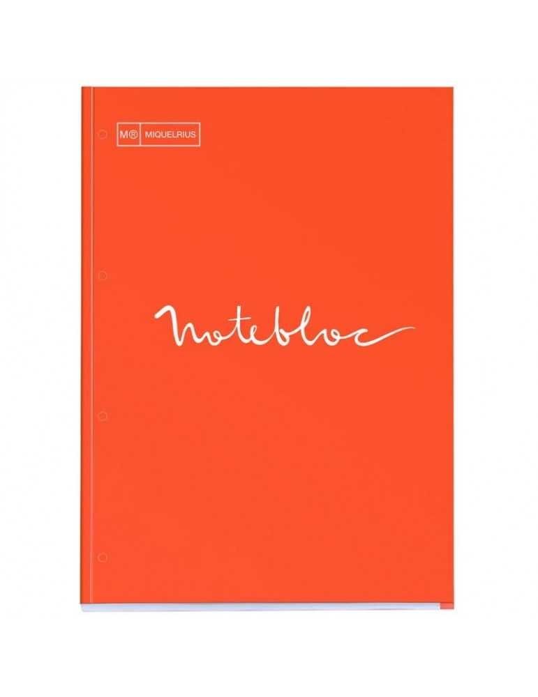 Recambio Miquel Rius A4 80 hojas 90 gramos cla Emotions naranja 7133