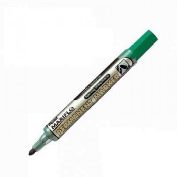 Rotulador Pentel Maxiflo verde punta redonda NLF50