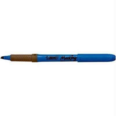 Rotulador Fluorescente Bic Brite Liner Grip Azul 811931