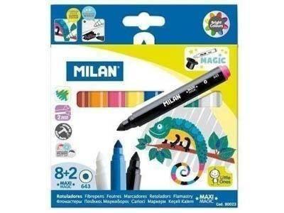 Rotulador Milan C/8+2 Jumbo Magic 80023