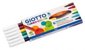 Rotulador Giotto 6 turbocolor 4150