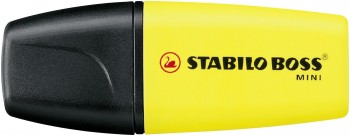 Rotulador Fluorescente Stabilo Boss Mini Amarillo 07/24