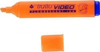 Rotulador Fluorescente Tratto Video Naranja 830203