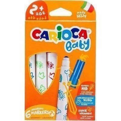 Rotulador Carioca Baby C/6 Colores 42813