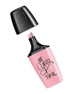 Rotulador fluorescente Stabilo Boss mini caja de 10 rosa palo 07/129-7