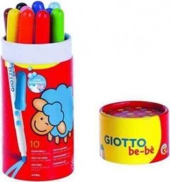 Super rotuladores Giotto Bebe. Bote de 10 unidades. 469500