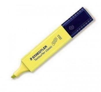 Rotulador fluorescente Staedtler Textufer amarillo claro 364 C-100