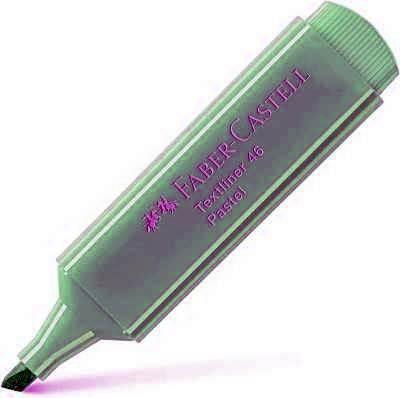 Rotulador fluorescente Faber verde claro 154666