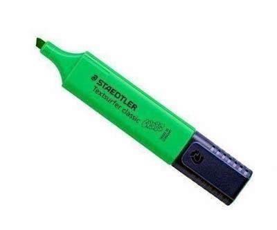 Rotulador Fluorescente Staedtler Textsurfer verde palido 364 C-550