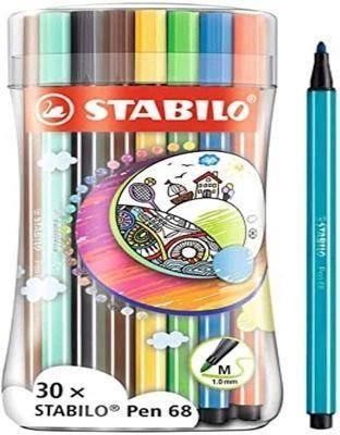 Rotulador Stabilo B/30 Pen68 6830-4 sleeve pack