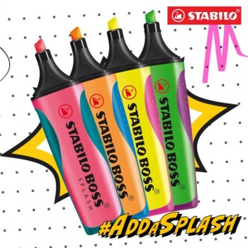 Rotulador Fluorescente Stabilo Boss Splash rosa 75/56