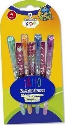 Rotulador Bismark tattoo blister 4 unidades 325790