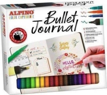 Kit rotulador Alpino AR001010 caja de 22 unidades bullet journal