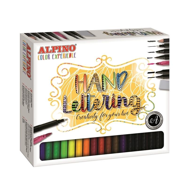 Kit rotulador Alpino AR000701 caja de 30 unidades hand lettering