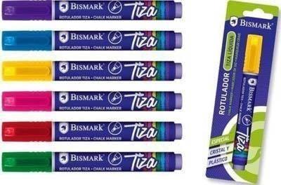 Rotulador tiza liquida punta redonda Bismark 327645