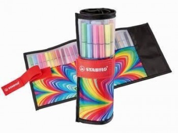 Rotulador Stabilo bolsa de 25 Pen68 6825-071-20 Arty