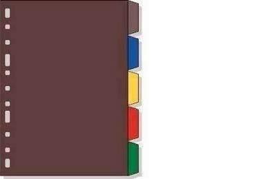 Separador Multifin 3002 Transparente.5 separadores 4315208