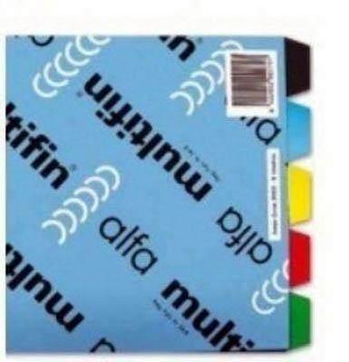 Separador Multifin 3003 Transparente 5 separadores Apaisado 4315300