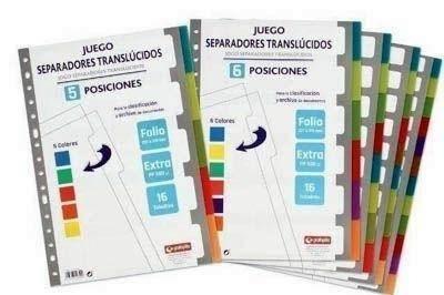Separador Grafoplas PP extra 12 folio 41261600