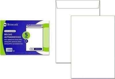 Bolsa blanca 4º 162*229 Bismark caja 8 unidades 327116